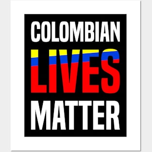 Colombian Lives Matter Posters and Art